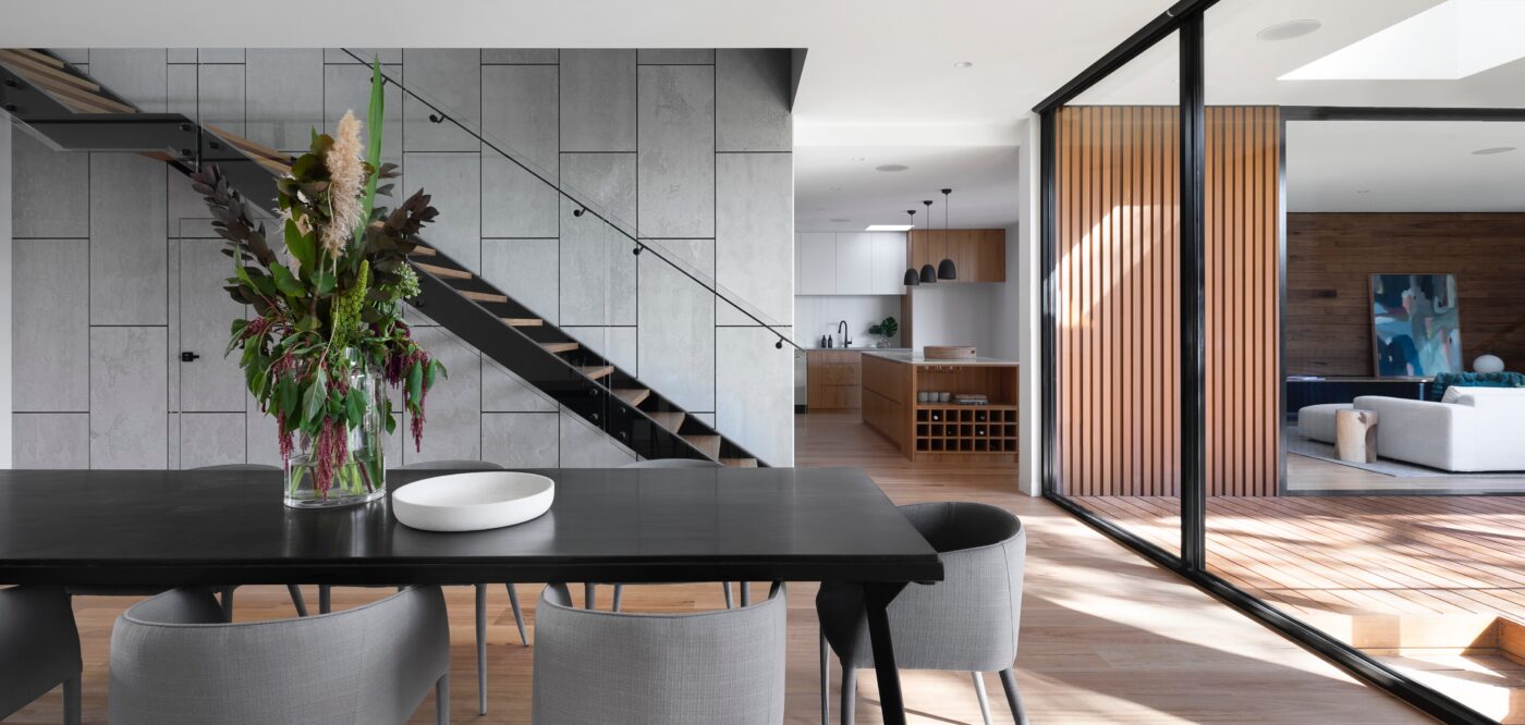 Interior kitchen design by Square One Construction